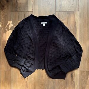 Dana Buchman Black Cardigan